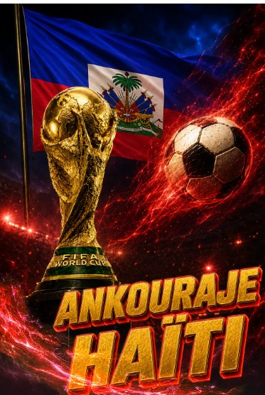 Ankouraje Haïti — promotion Coupe du Monde FIFA 2026 sur Belparyaj